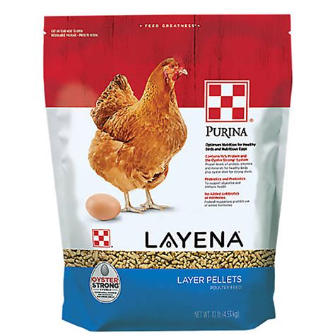 Purina Layena Pellets Poultry Feed 10 lb.