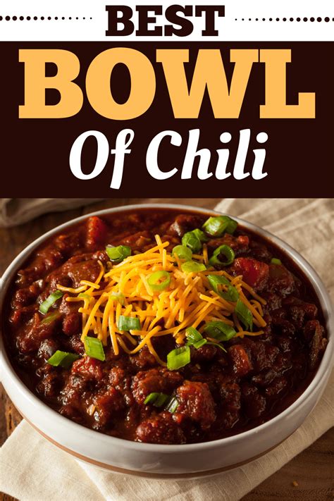 The Best Bowl of Chili You'll Ever Have - Insanely Good