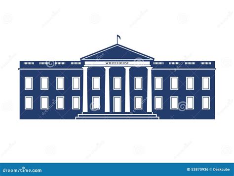 White House Logo Stock Vector - Image: 53870936