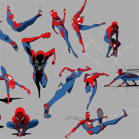 THE LINE (@thelinestudio) | Twitter | Spiderman drawing, Spiderman art sketch, Spiderman poses