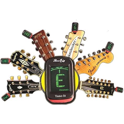 Clip-On Chromatic Guitar Tuner For Acoustic, Bass, 6 & 12 String Guitars, 820103100465 | eBay