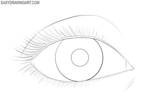 simple eye line drawing - Dottie Lennon