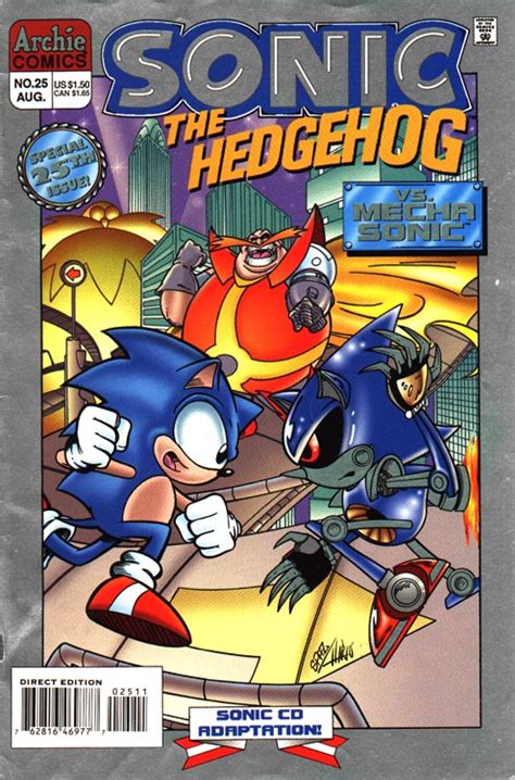 Archie Sonic the Hedgehog Issue 25 - Mobius Encyclopaedia - Sonic the Hedgehog Comics