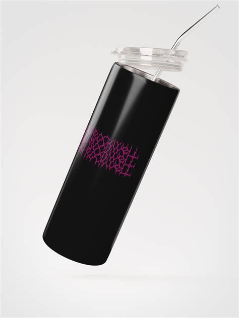 'Kiki Rockwell' Official Logo Metal Eco Tumbler (and eco straw) - Kiki ...