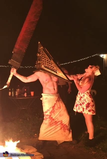 Silent Hill Pyramid Head and Nurse Costume