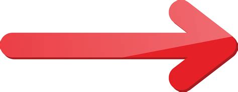 Red arrow Right vector Direction isolated on a white background ...