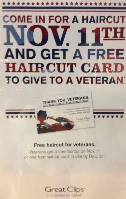 Free Haircuts for Veterans on Veterans Day! | Annapolis, MD Patch