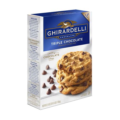 Ghirardelli Triple Chocolate Chip Cookie Mix (17.5 oz., 3 pk - Walmart.com