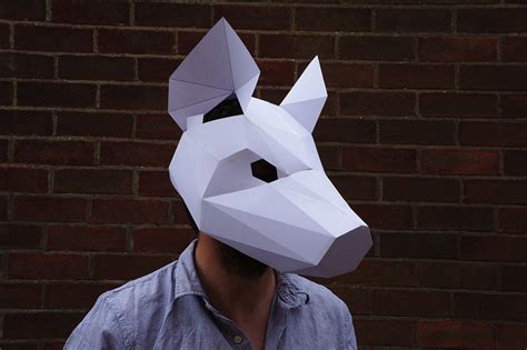 Easy (And Creepy) DIY Paper Masks For Halloween - Airows