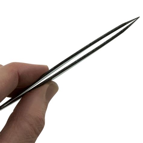 Surgical Grade Stainless Steel Pointed Tweezers | Black – Zizzili Basics