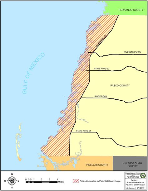 Pasco County Storm Surge Map - Maping Resources