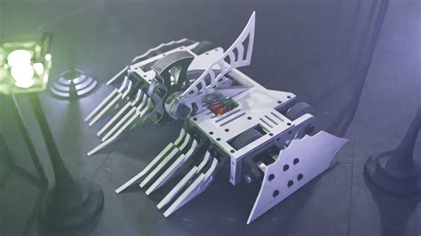 Designing ultra Bite Force as a beetleweight sized art bot : r/battlebots