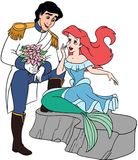 Ariel & Prince Eric Clip Art Images | Disney Clip Art Galore