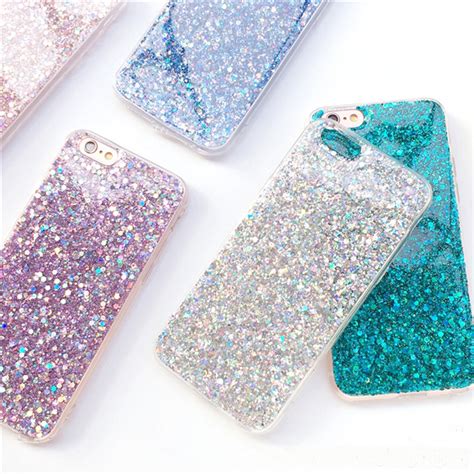 Perfect Glitter iPhone X 8 7 6 6S Plus Silicone Case IPS706 | Cheap Cell-phone Case With ...