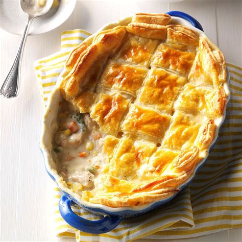 chicken pot pie puff pastry