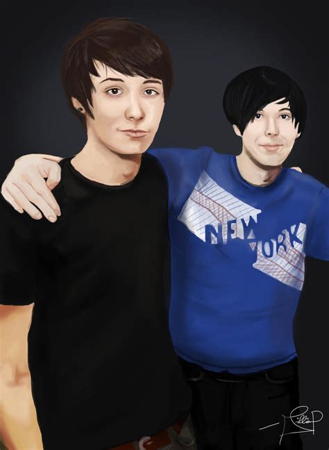 Dan Howell and Phil Lester by Gillions on DeviantArt