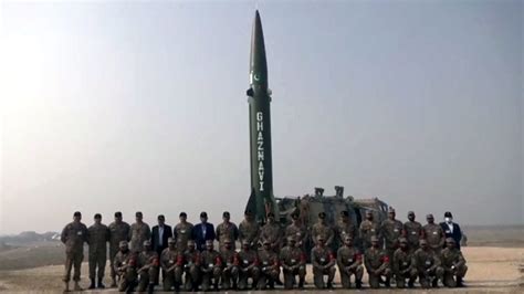 Successful training launch of Ghaznavi missile conducted - Pakistan ...