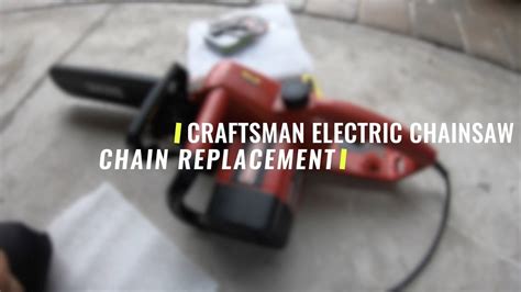 Craftsman Electric Chainsaw Repair