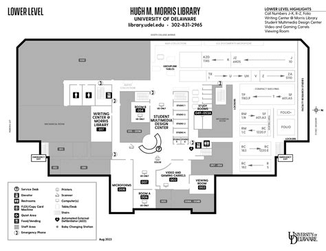 Morris Library Available Seats – Spaces