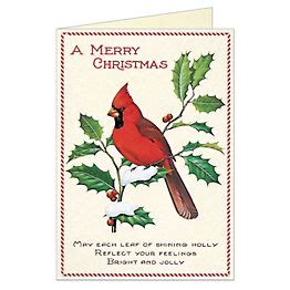 Christmas Bird Holiday Card Set | Paper Source