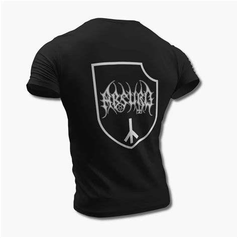 Absurd Logo T-Shirt, Black Metal Merch – Metal Band T-Shirt | Print On ...