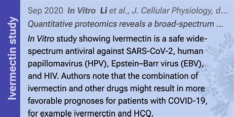Quantitative proteomics reveals a broad‐spectrum antiviral property of ivermectin, benefiting ...