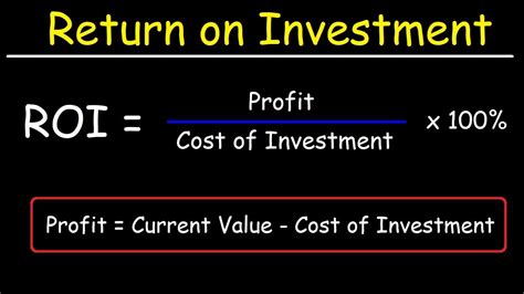 Profit on investment formula - ShakeelaEvi