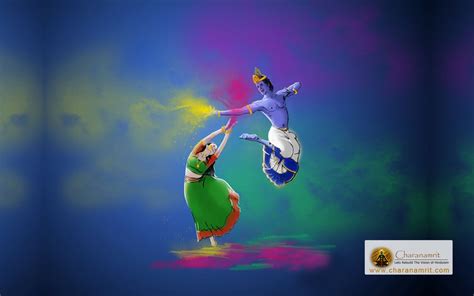 Radha Krishna Holi Wallpapers - Wallpaper Cave