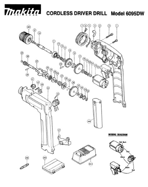 Buy Makita 6095DW Replacement Tool Parts | Makita 6095DW Other tools in Makita Cordless Drill ...