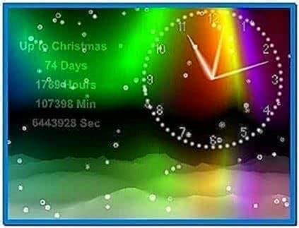 Christmas Countdown Clock Screensaver - Download-Screensavers.biz