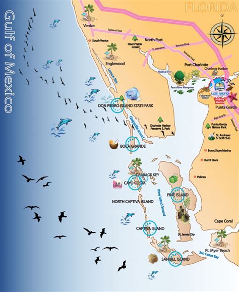 Florida Gulf Coast Beaches Map | M88M88 - Florida Gulf Map | Printable Maps