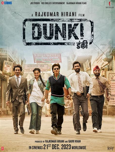 Dunki (2023) HDTS Hindi Full Movie 480p | 720p | 1080p - Filmy4Way