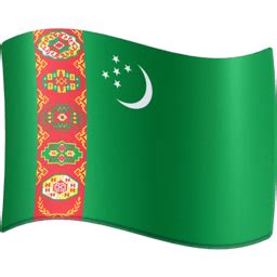 🇹🇲 Turkmenistan Emoji | Flagpedia.net