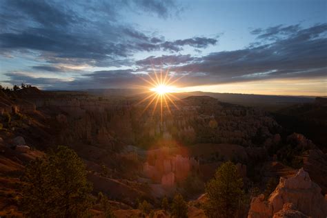 Lens Flare Sunset