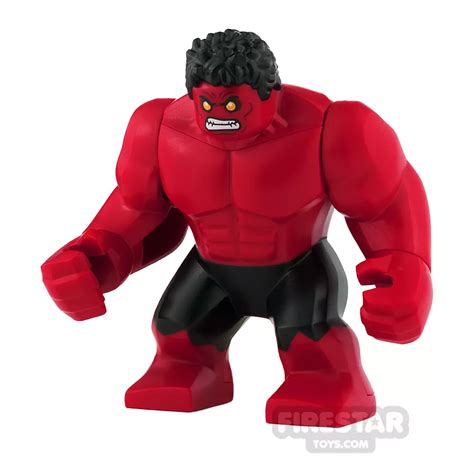 LEGO Super Heroes Minifigure Red Hulk