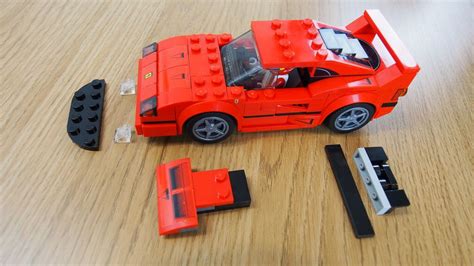 Lego Speed Champions Ferrari F40 Unboxing, build and review 75890 ...