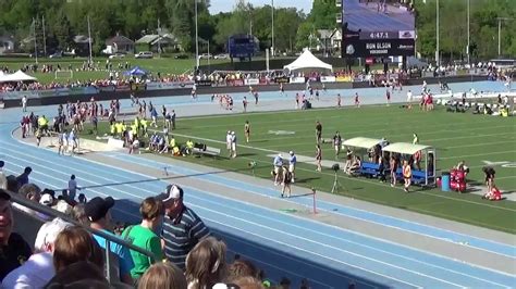 Iowa State Track Meet 2016, Class 1A Girls 4x800m - YouTube