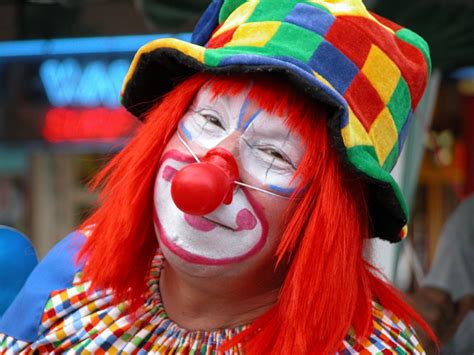 Colorful Clown Portrait Free Stock Photo - Public Domain Pictures