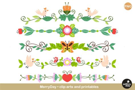 1 Flower Divider Illustration Designs & Graphics