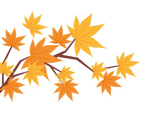 Gambar Daun Hutan Musim Gugur Daun Maple, Musim Gugur, Belukar, Daun Daun PNG dan Vektor dengan ...