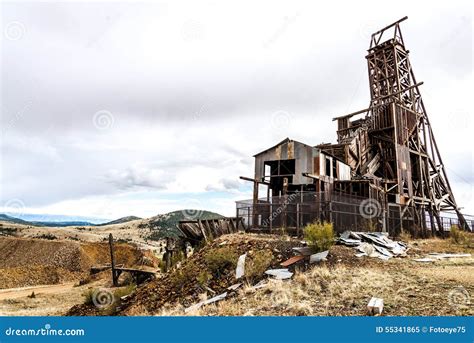 Historic Gold Mine In Victor Colorado Stock Image - Image of mine, vacation: 55341865