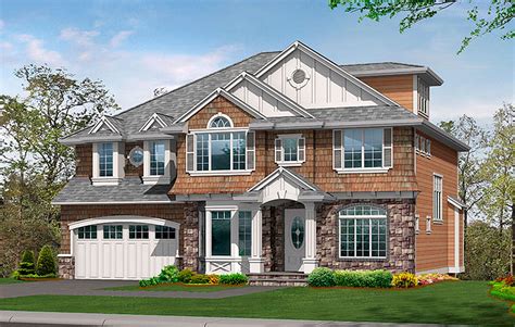 Large Family Home Plan with Options - 23418JD | Architectural Designs - House Plans