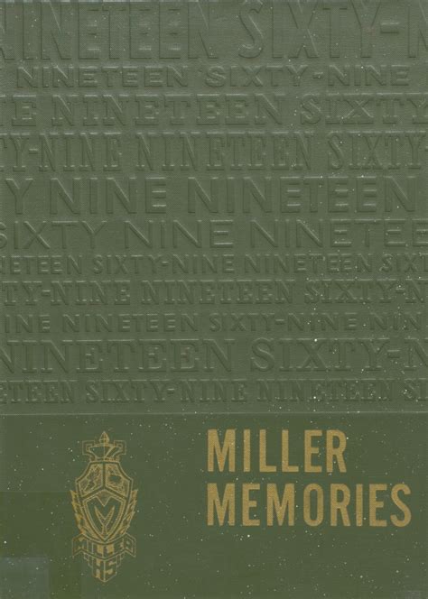 1969 yearbook from Miller High School from Hemlock, Ohio for sale