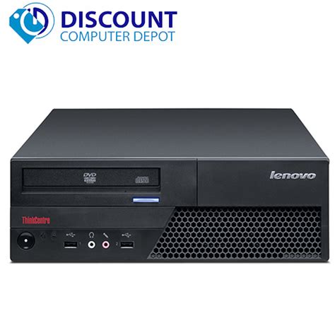 Fast Lenovo IBM Desktop Computer PC Windows 10 Core 2 Duo 2.93GHz 4GB 160GB