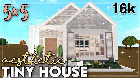 Aesthetic Small Bloxburg House