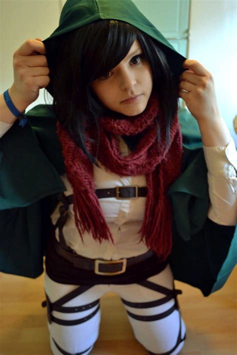 Mikasa Ackerman cosplay by Annyru on DeviantArt