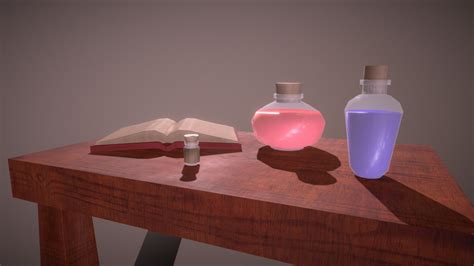 Potions - 3D model by LKelda [3b634b5] - Sketchfab