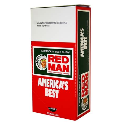 Red Man Chew - Loose Leaf Chewing Tobacco