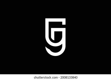 Gj Letter Logo Design On Luxury Stock Vector (Royalty Free) 2008133840 ...