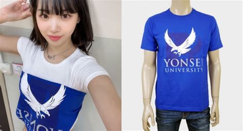 K-netizens react to LE SSERAFIM stylists' creative incorporation of Yonsei University merch for ...